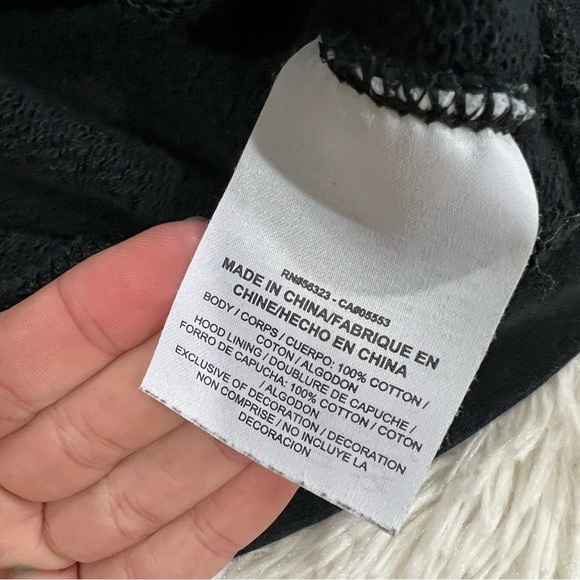 Nike Lebron Safari Print Mens Hoodie Black & Gray Size Small - Picture 7 of 12